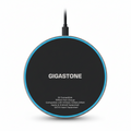 GIGASTONE 15W快充無線充電盤｜LED指示燈/支援iPhone、AirPods、安卓手機、藍牙耳機